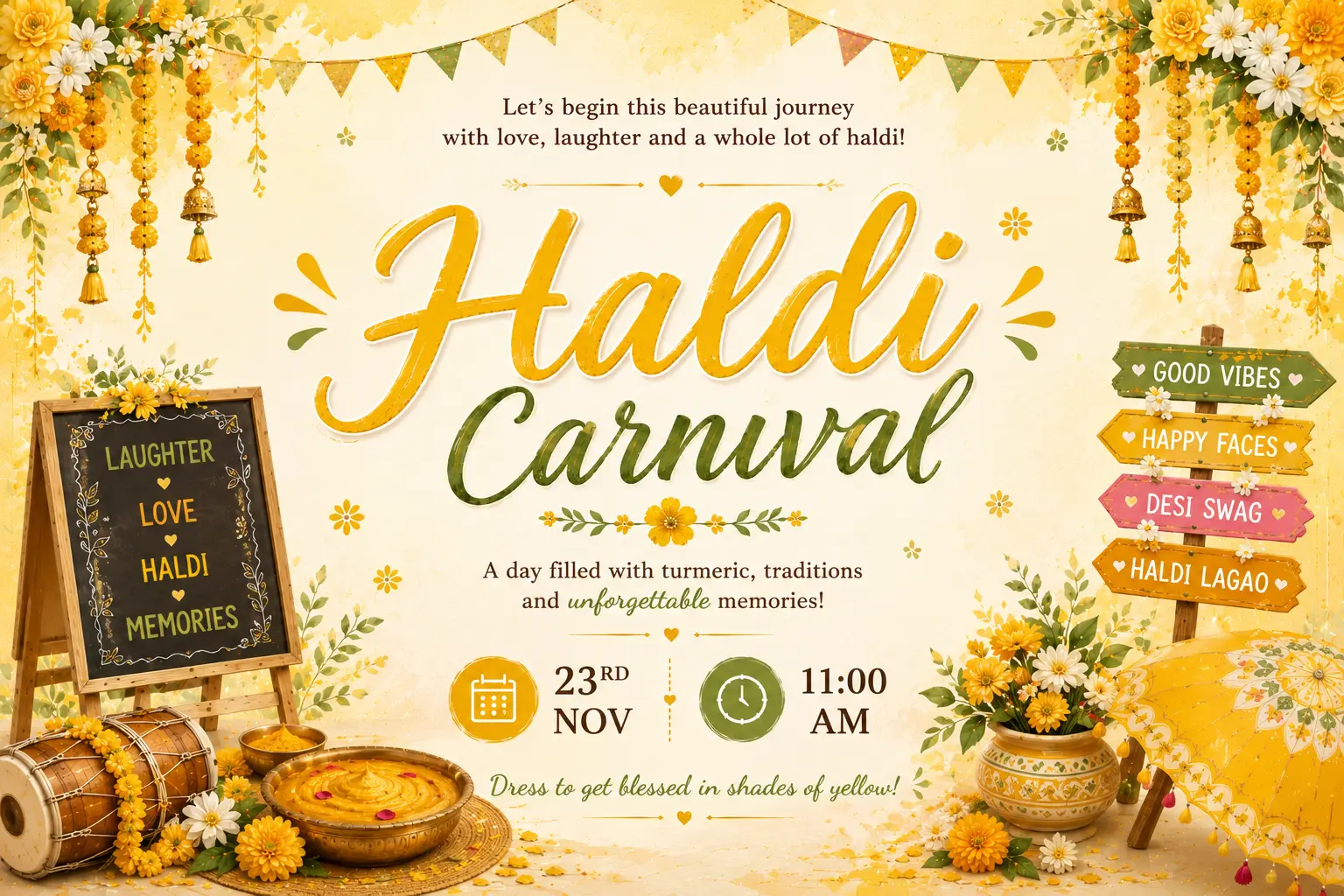 The Haldi Carnival