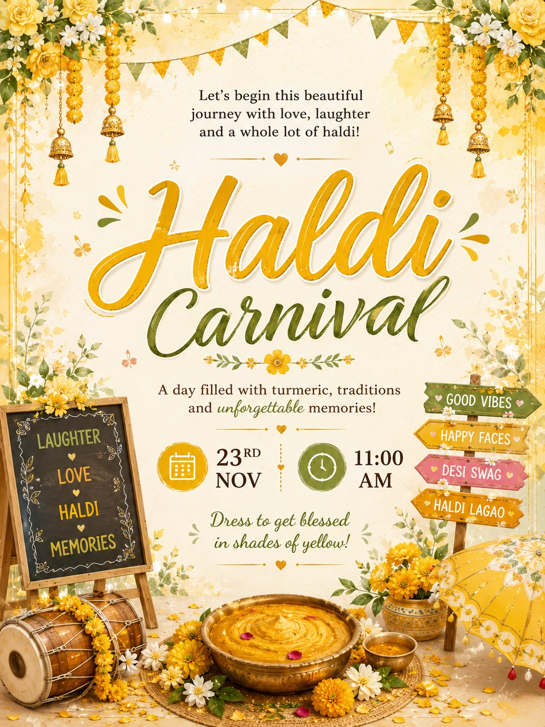The Haldi Carnival