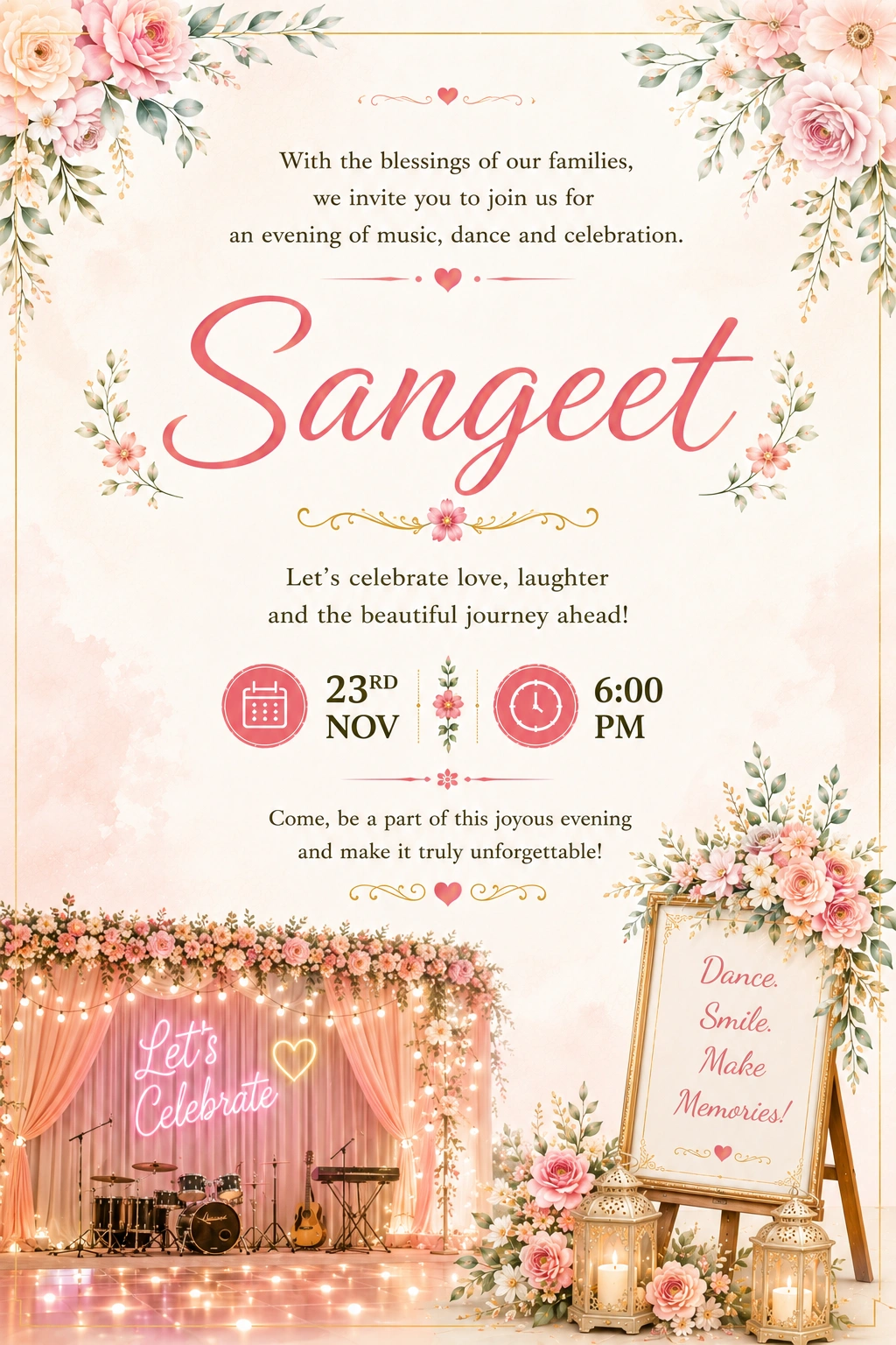 The Sangeet night